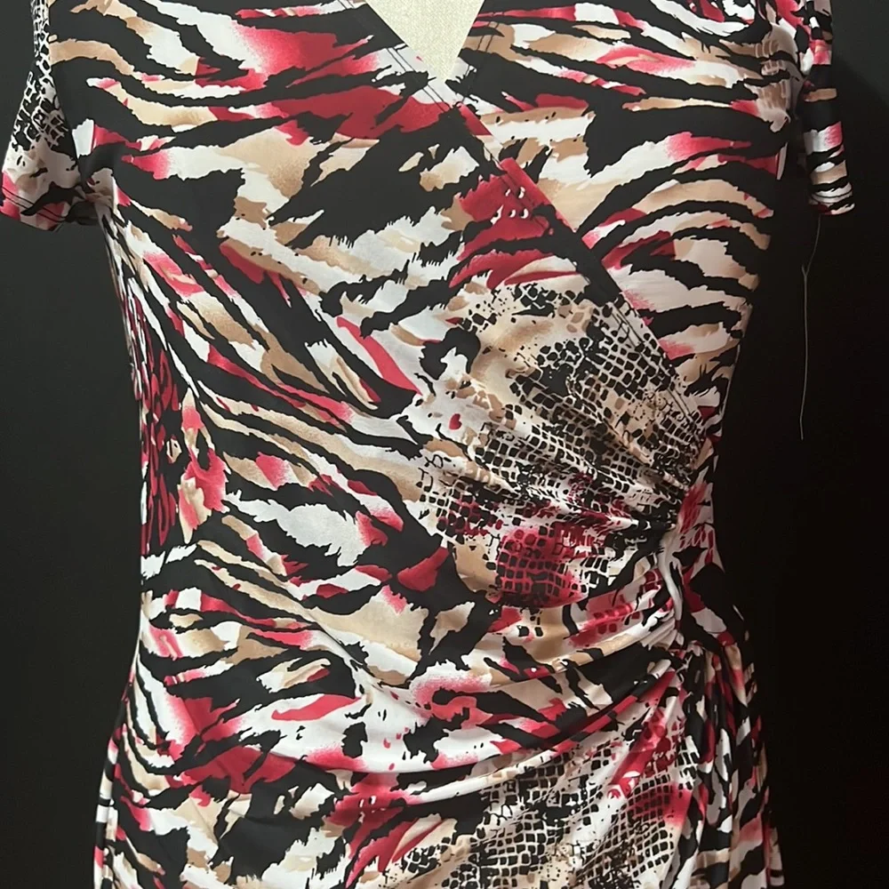 AA studio colorful wrap dresss - Picture 6 of 8